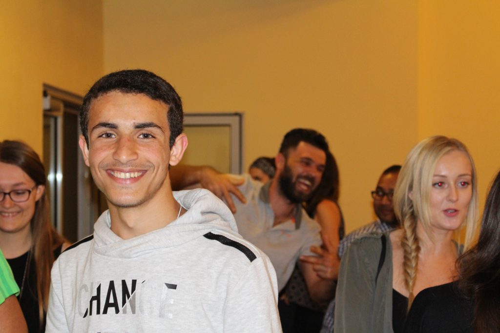 Studenten auf einer Feier